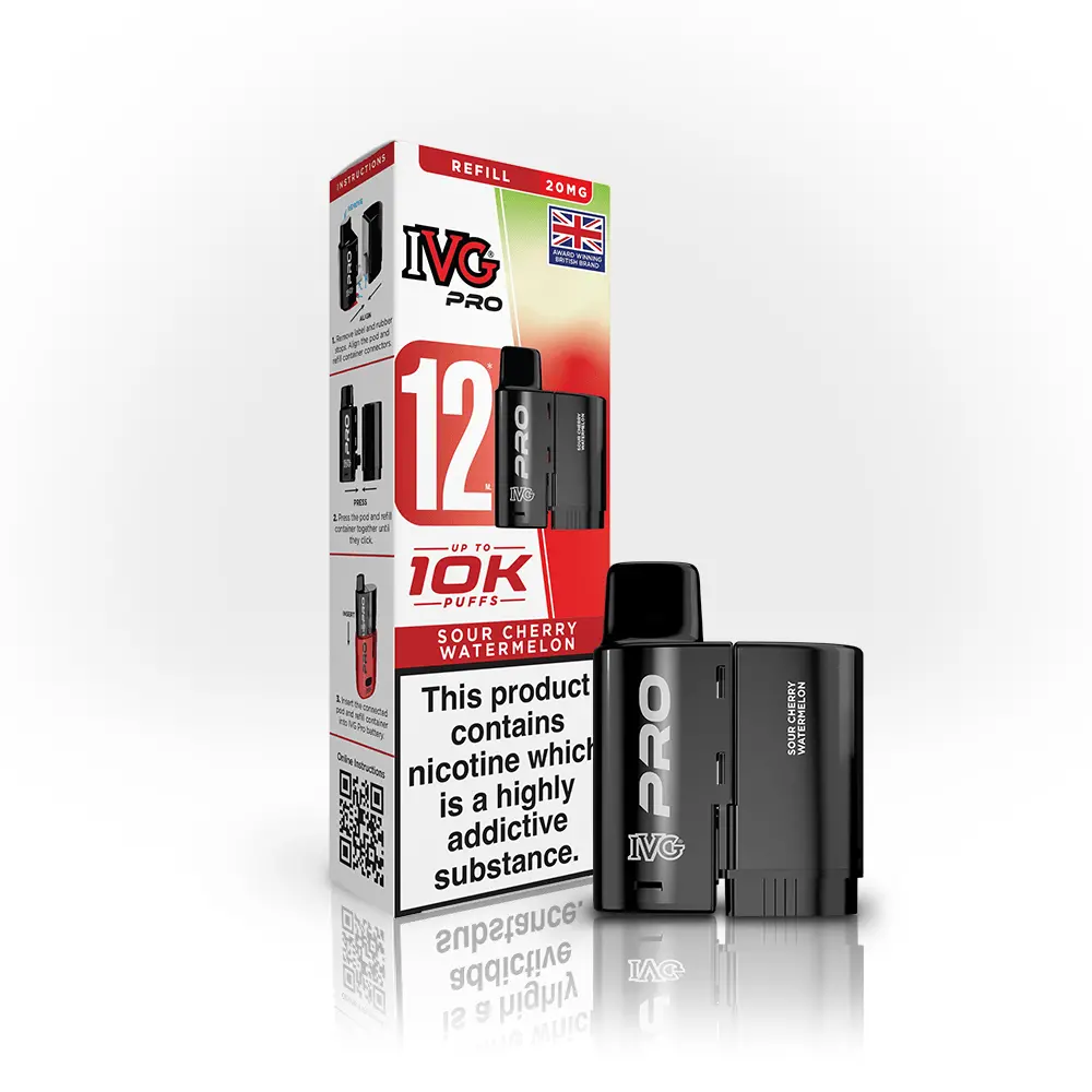 Ivg Pro Sour Cherry Watermelon Refill Pod 1