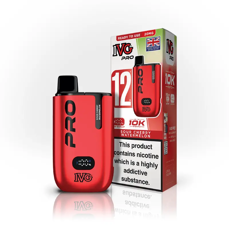 Ivg Pro Sour Cherry Watermelon Starter Kit 1