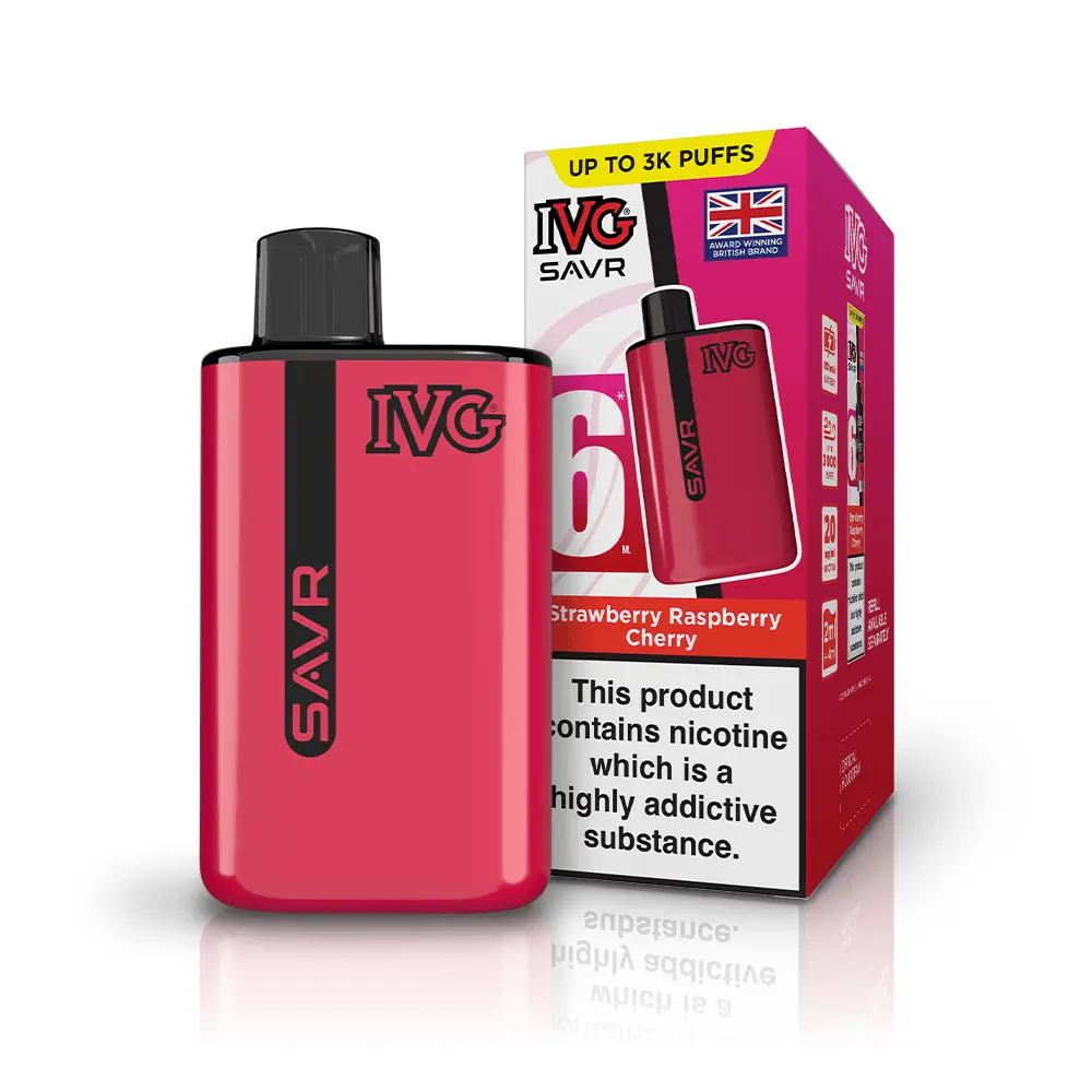 Ivg Savr Strawberry Raspberry Cherry Kit 1