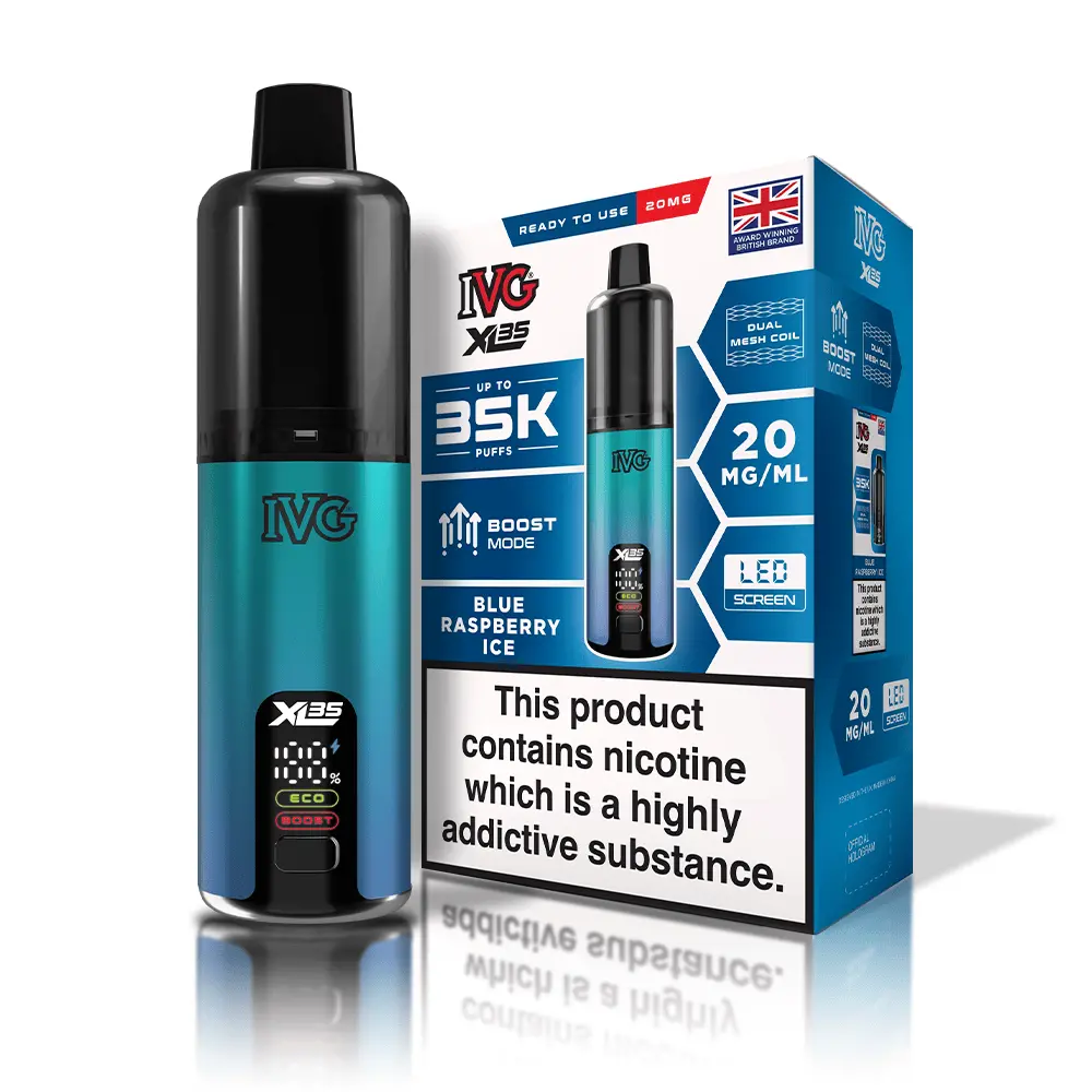 Ivg Xl35 Blue Raspberry Ice Starter Kit 1
