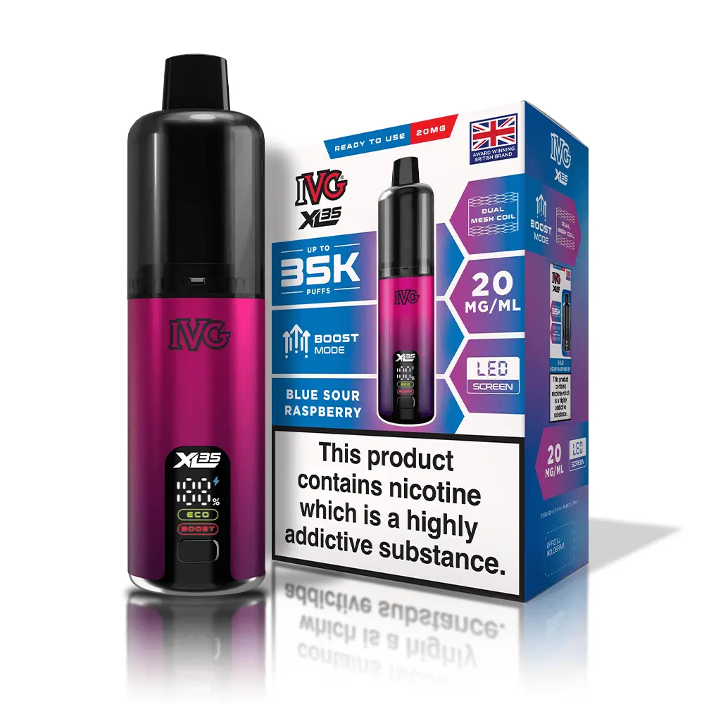 Ivg Xl35 Blue Sour Raspberry Starter Kit 1