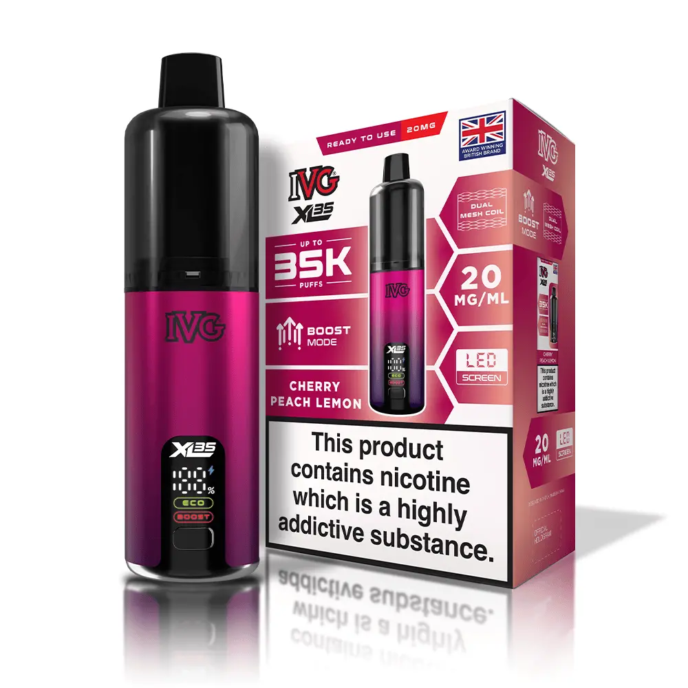 Ivg Xl35 Cherry Peach Lemon Starter Kit 1