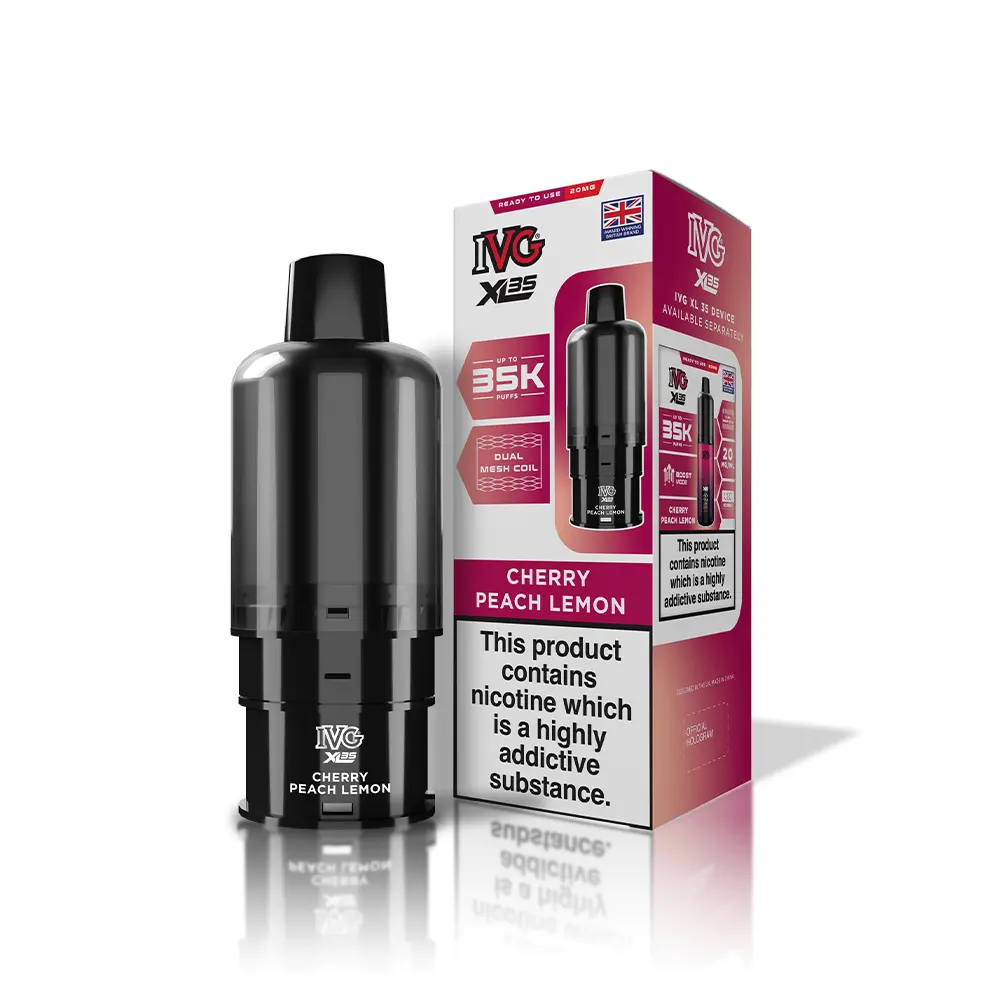 Ivg Xl35 Cherry Peach Lemon Refill Pod 1