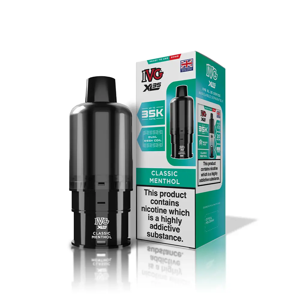 Ivg Xl35 Classic Menthol Refill Pod 1