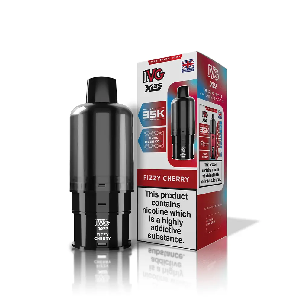Ivg Xl35 Fizzy Cherry Refill Pod 1