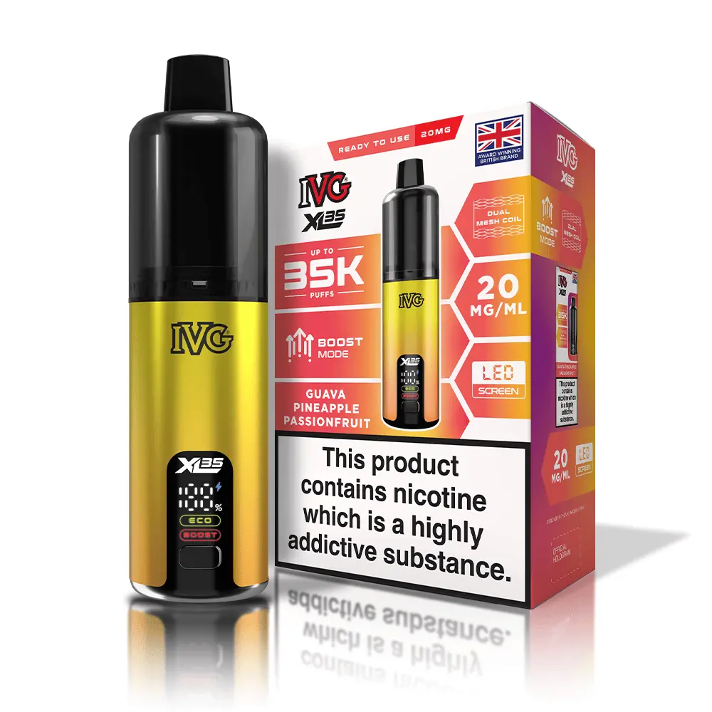 Ivg Xl35 Guava Pineapple Passionfruit Starter Kit 1
