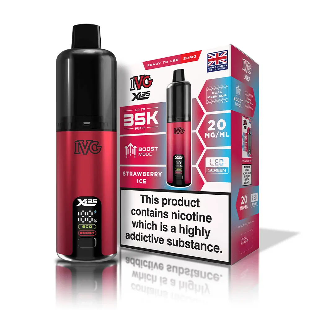 Ivg Xl35 Strawberry Ice Starter Kit 1