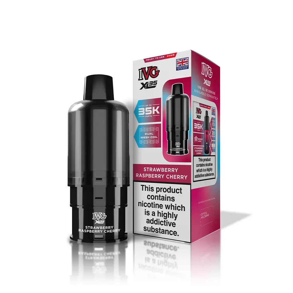Ivg Xl35 Strawberry Raspberry Cherry Refill Pod 1