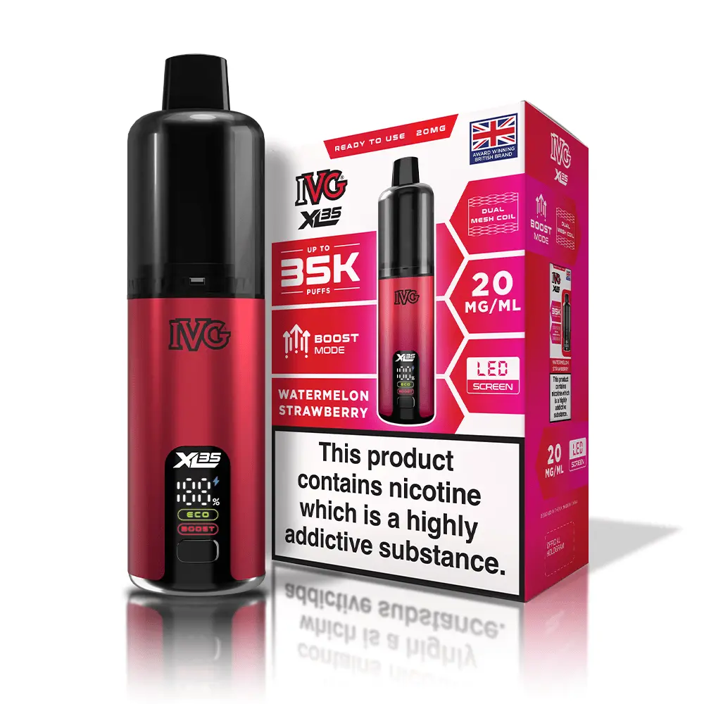 Ivg Xl35 Watermelon Strawberry Starter Kit 1