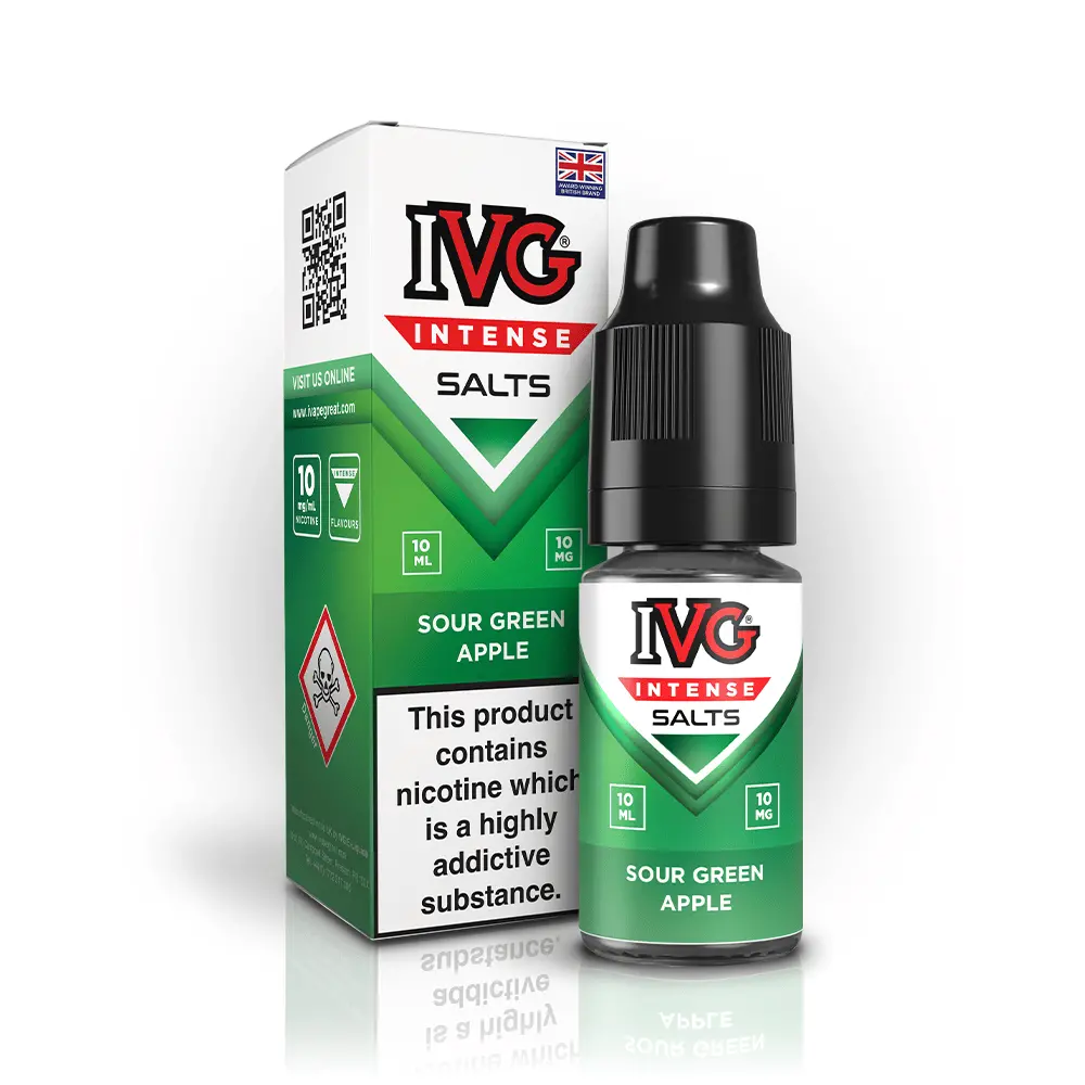 Ivg Intense Salts Sour Green Apple 1