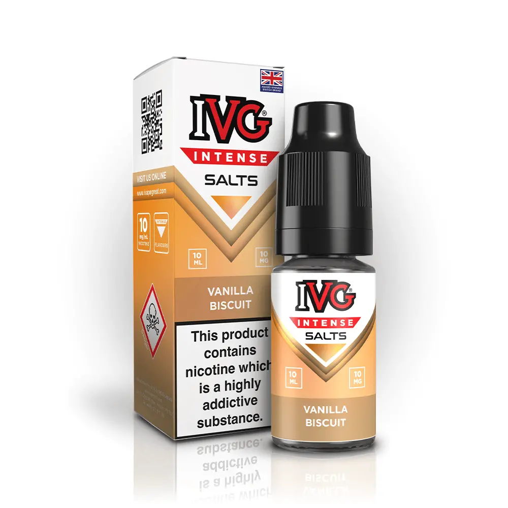 Ivg Intense Salts Vanilla Biscuit 1