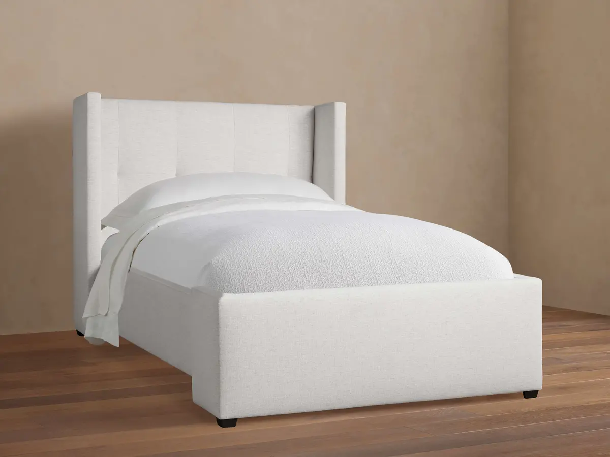 Wyller Box-Tufted Twin Bed 1