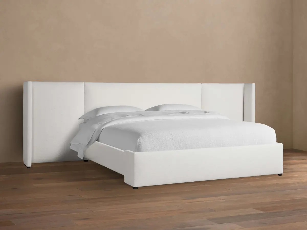 Wyller Extended Headboard Bed With Low Footboard 1