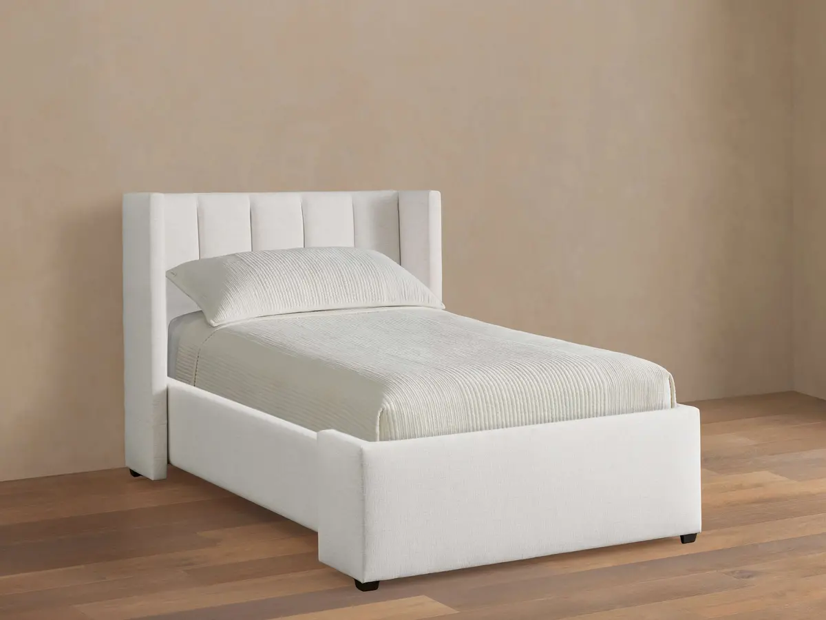 Wyller Channel-Stitched Twin Bed 1