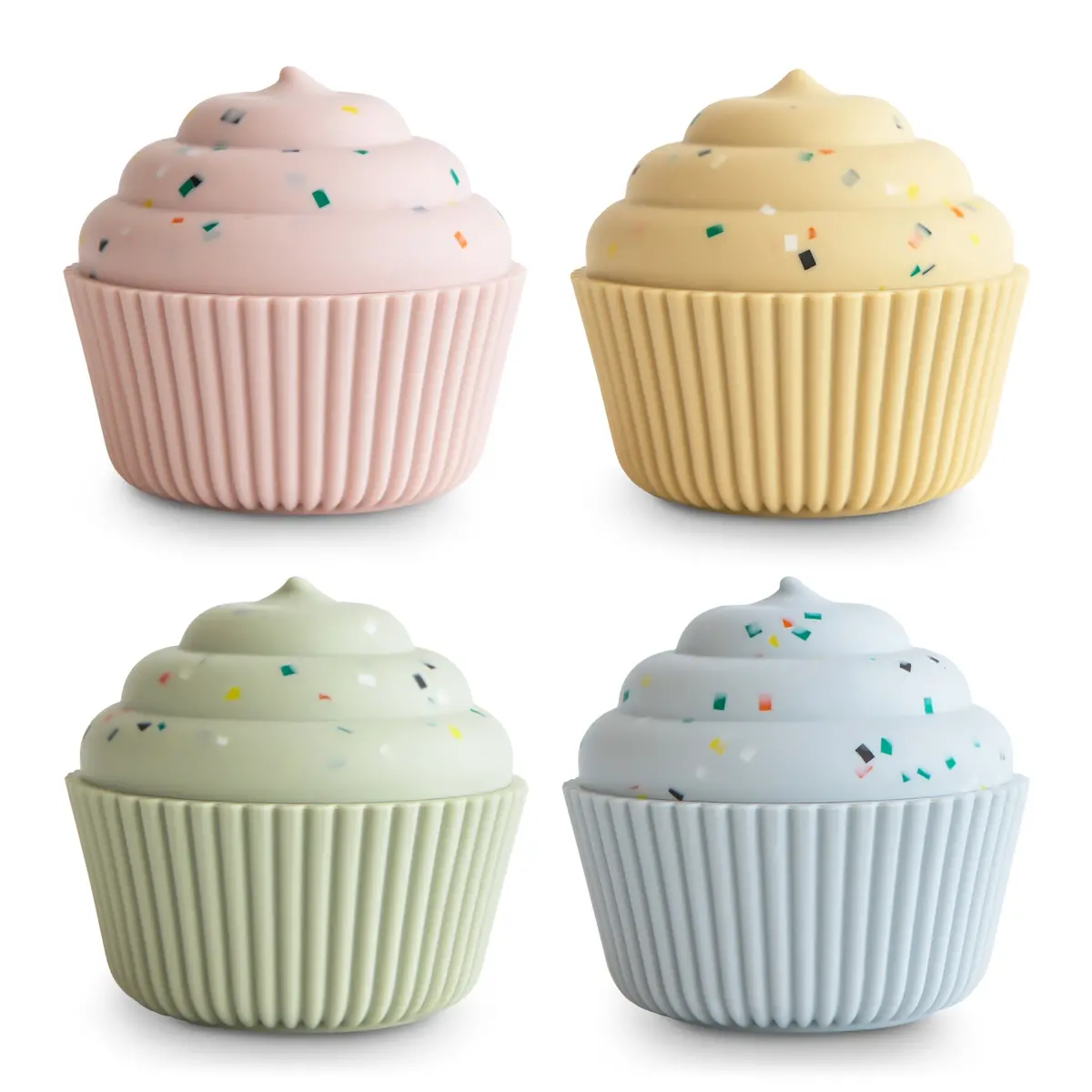 Mushie Mix And Match Cupcake Toy 1