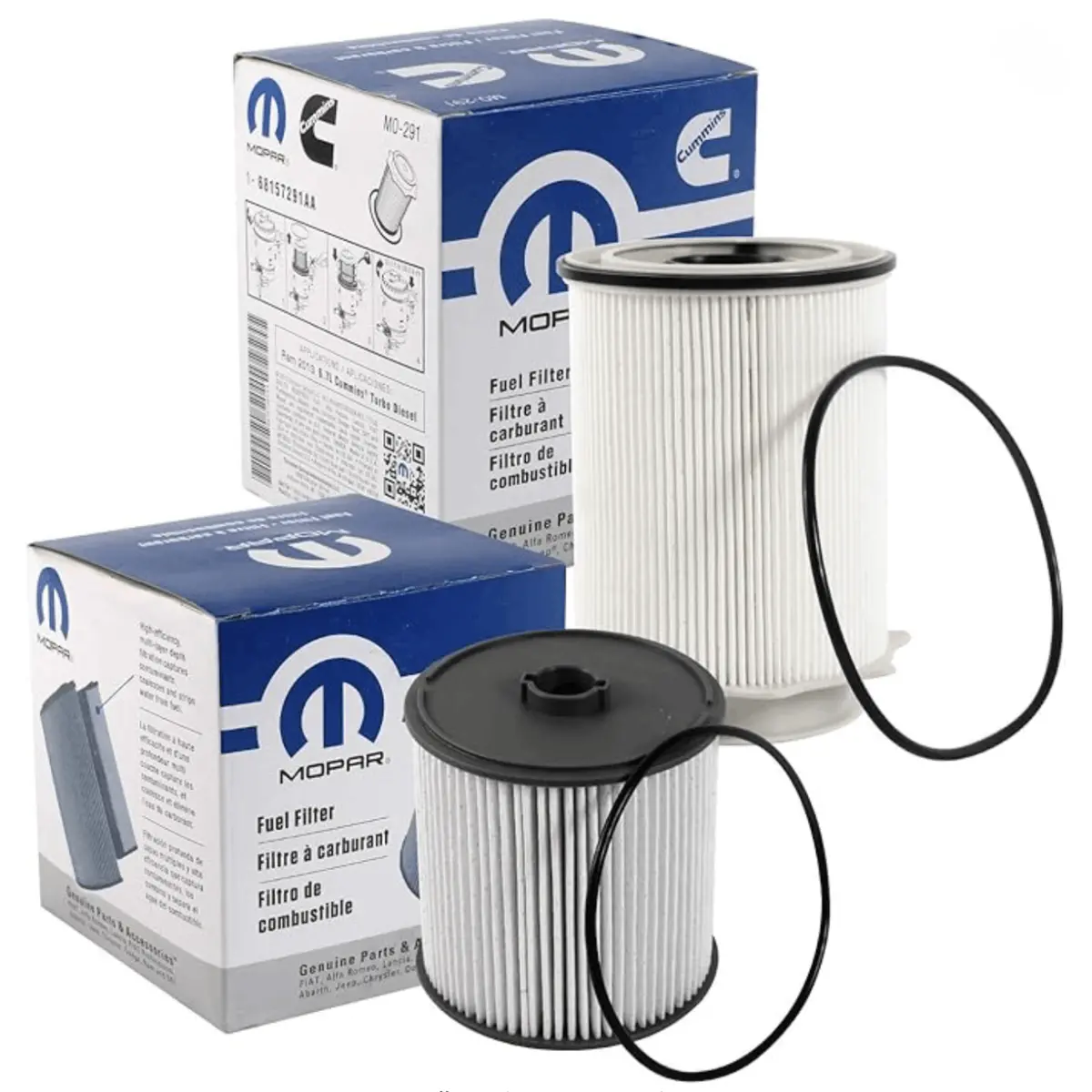 Mopar 2019 To 2024 Ram 6.7L Cummins Fuel Filter Kit 1