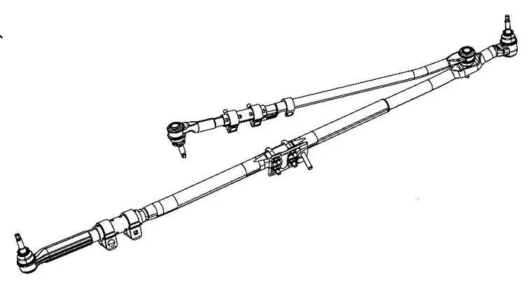 Mopar 52122362Al T-Type Steering Linkage Assembly 1