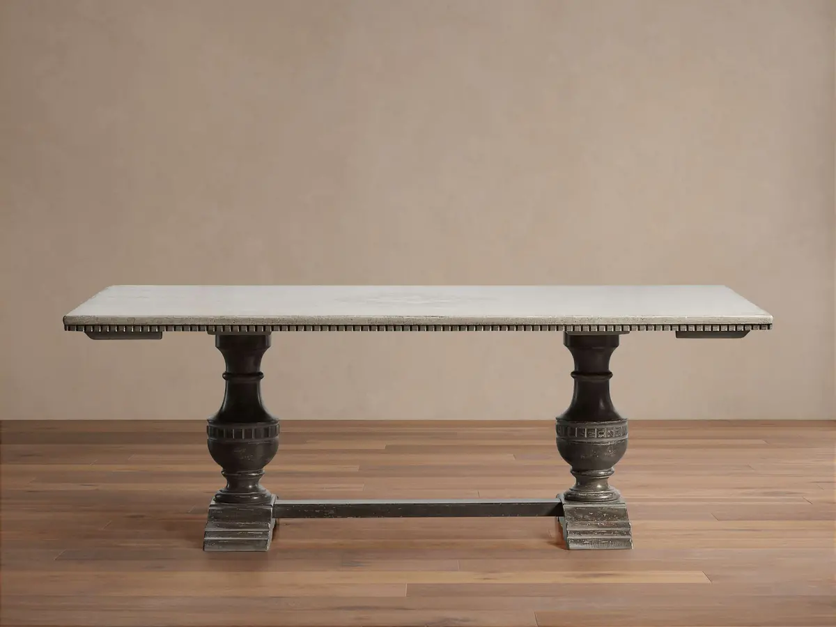 Florence Center Floral Bell’Arte Dining Table 1