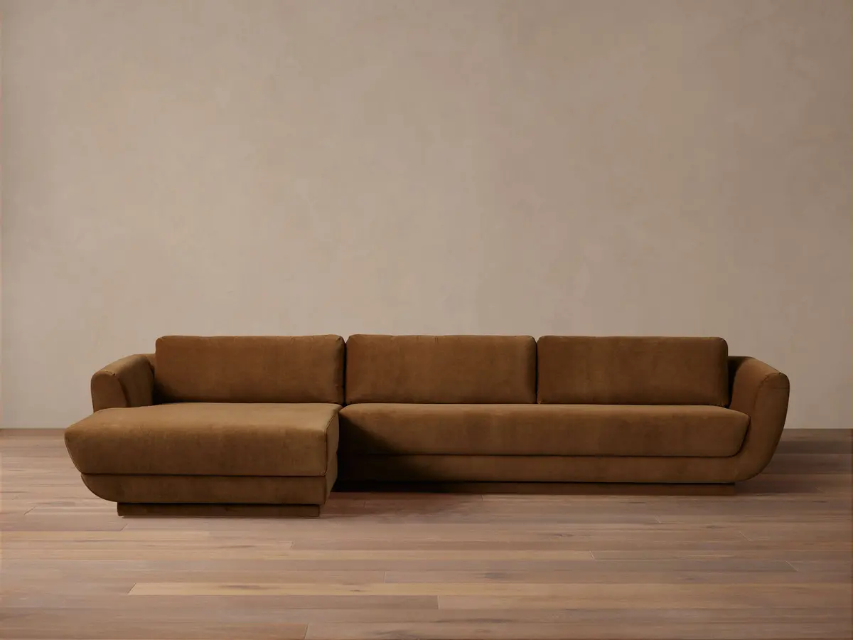 Fontana Two-Piece Chaise Sectional 1