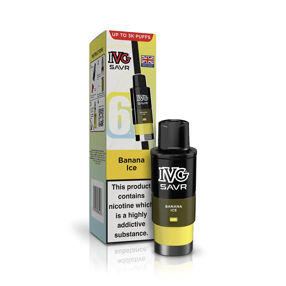 Ivg Savr Banana Ice Refill Pod 1