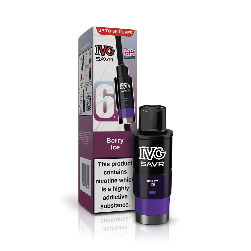 Ivg Savr Berry Ice Refill Pod 1