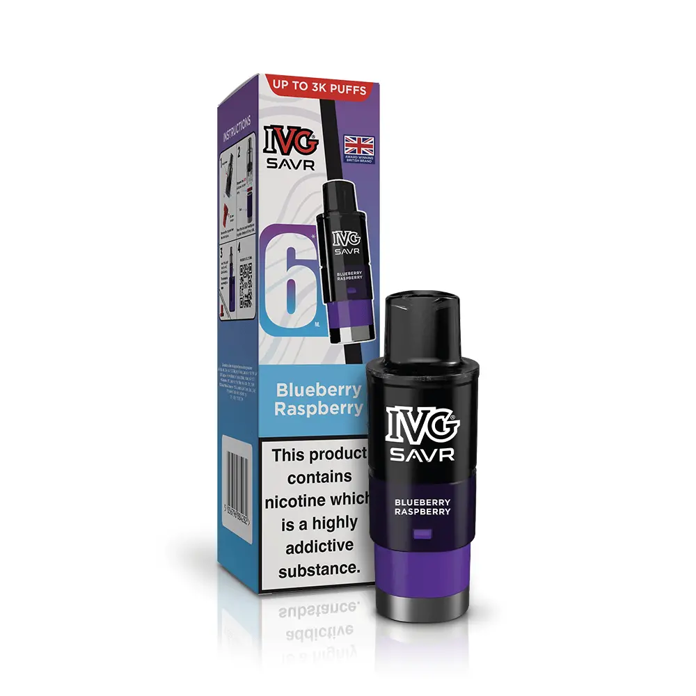 Ivg Savr Blueberry Raspberry Refill Pod 1