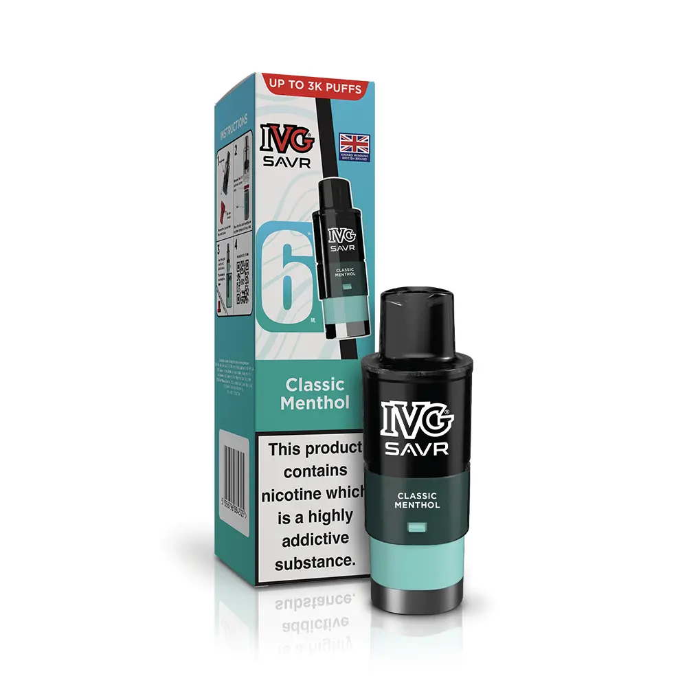 Ivg Savr Classic Menthol Refill Pod 1