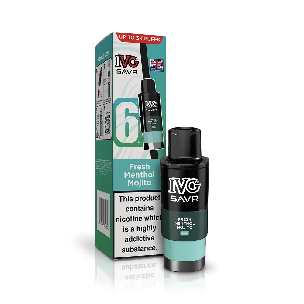 Ivg Savr Fresh Menthol Mojito Refill Pod 1