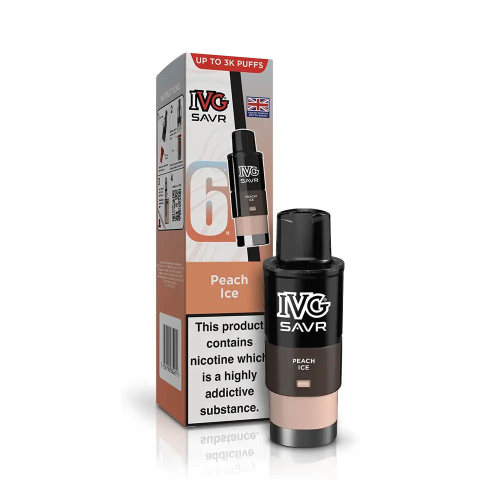 Ivg Savr Peach Ice Refill Pod 1