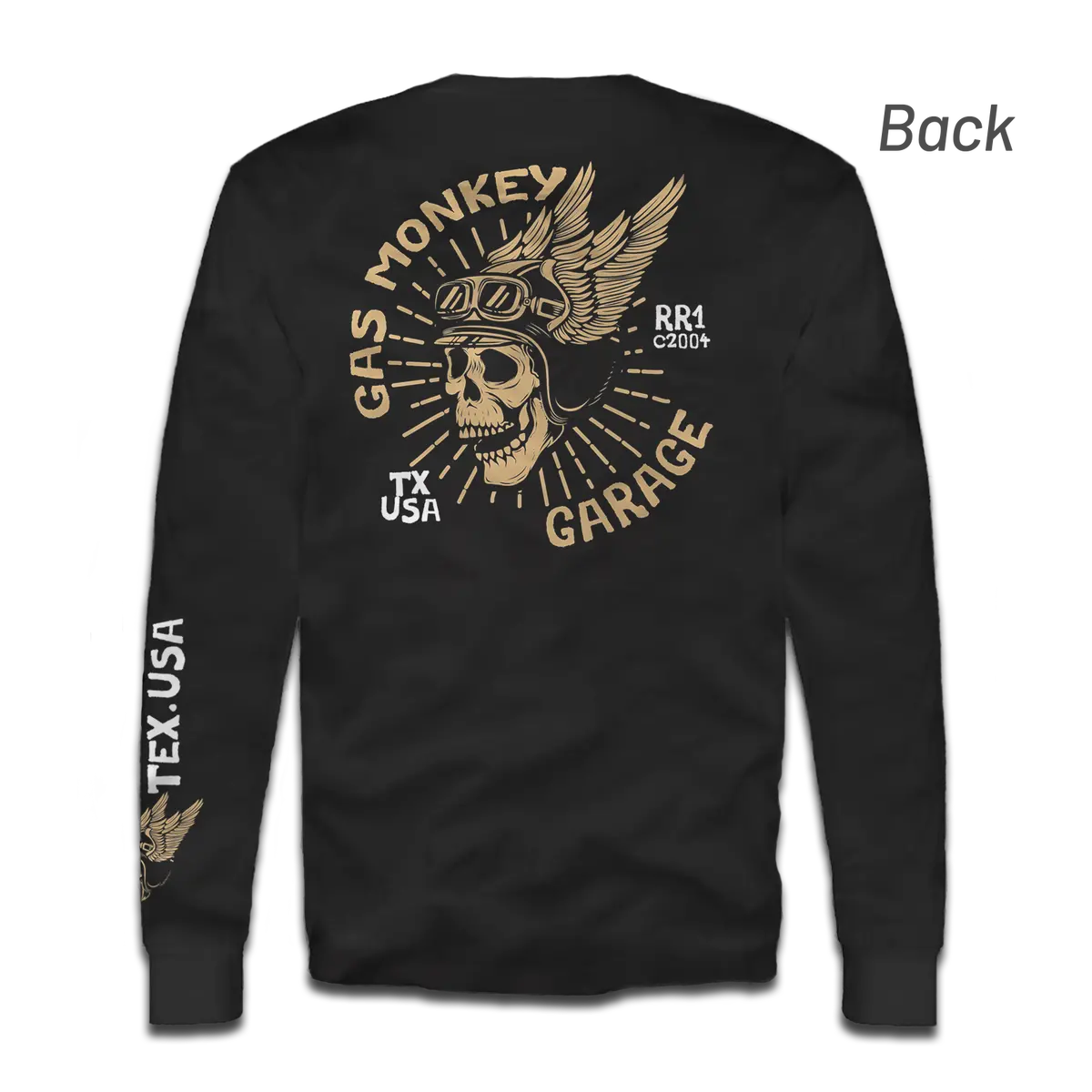 Gmg Skull Logo Long Sleeve Tee 1