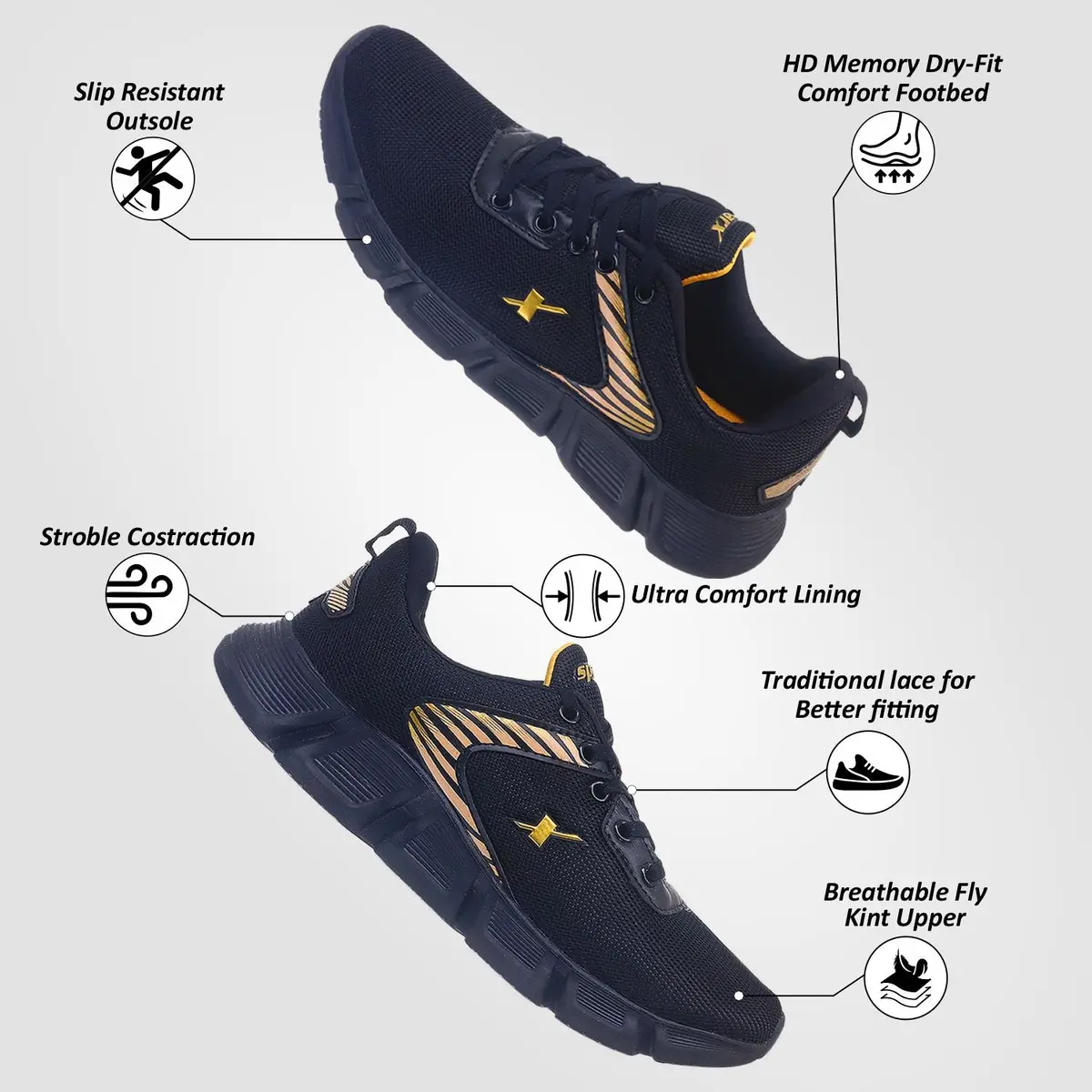 Athleisure Shoes For Men Sm 1036 5