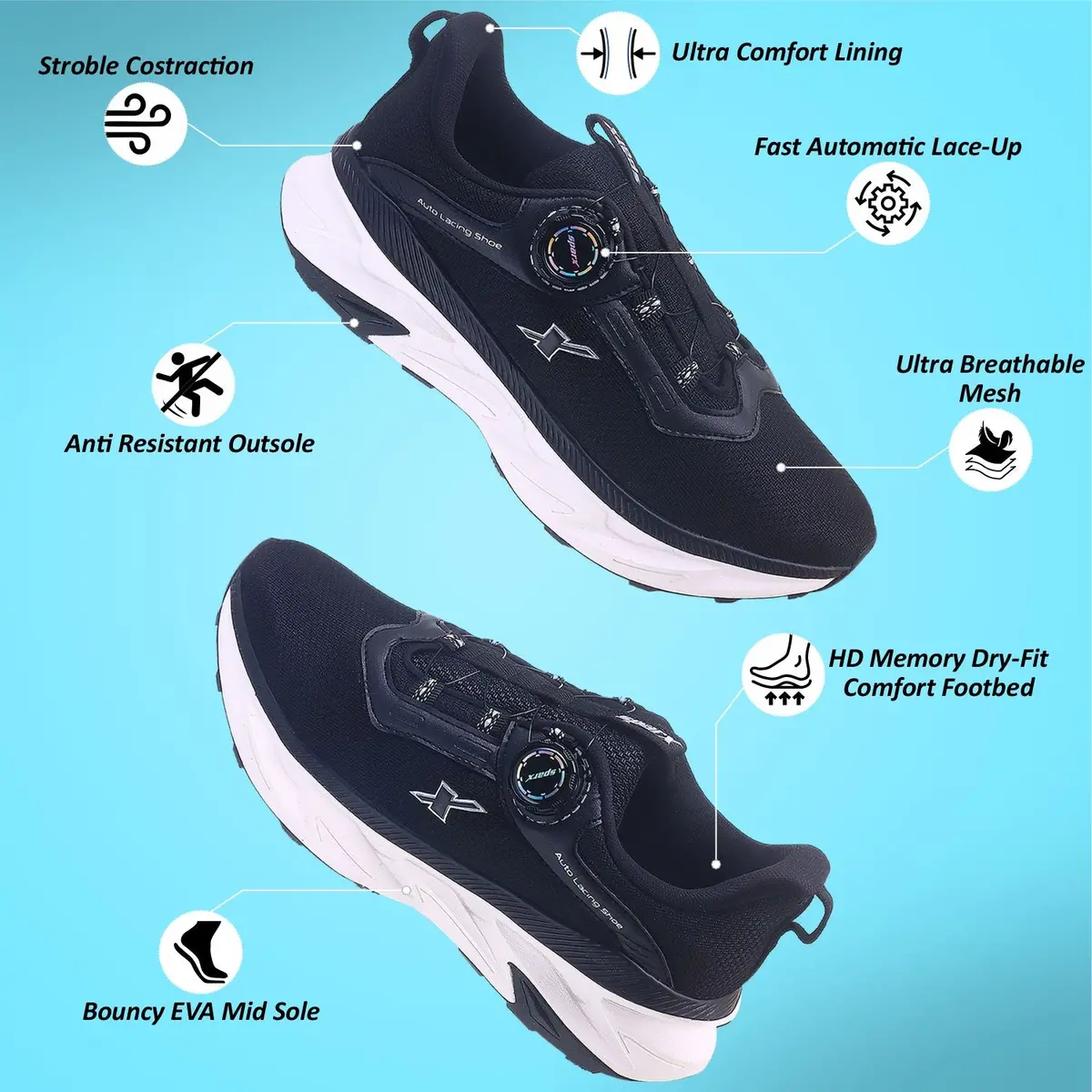 Sparx Shoes For Men Sm-1103 3