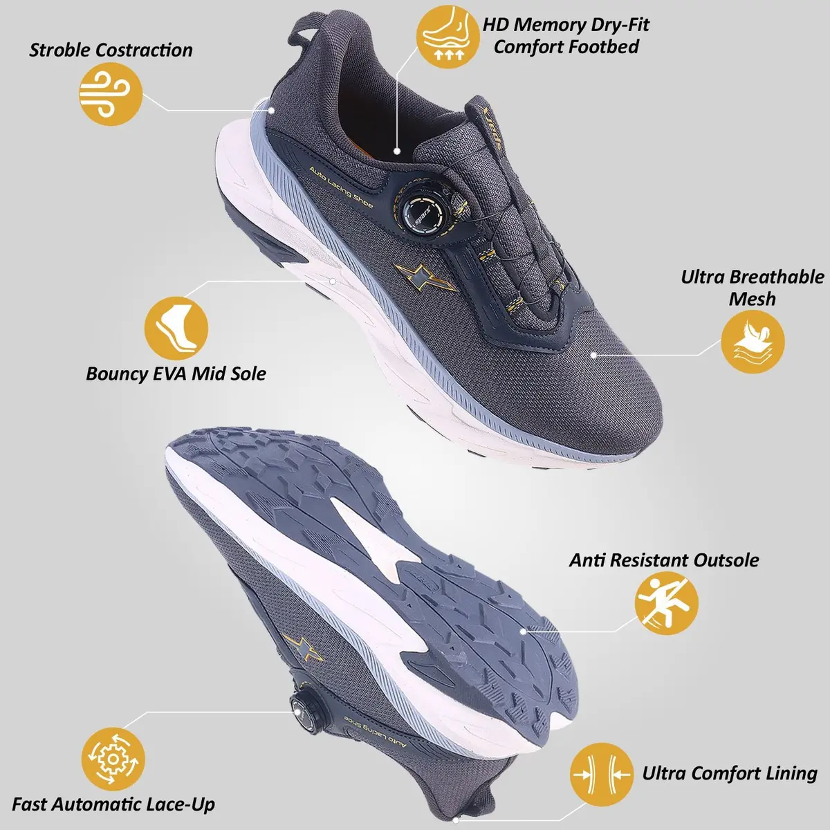 Sparx Shoes For Men Sm-1103 3