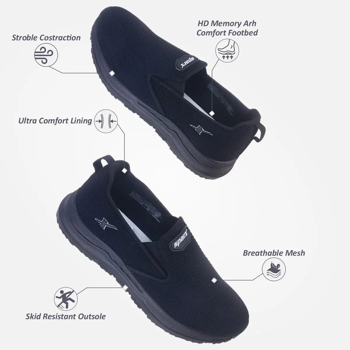 Sparx Athleisure Shoes For Men Sm 1120 3
