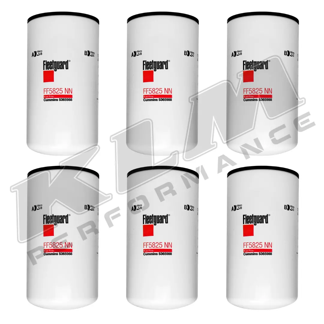Fleetguard Ff5825nn Nanonet Fuel Filter Six Pack 1