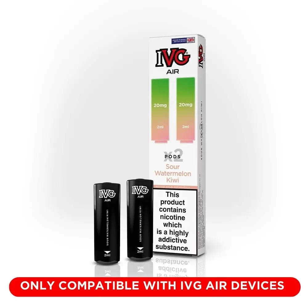 Ivg Air Pods Sour Watermelon Kiwi 1