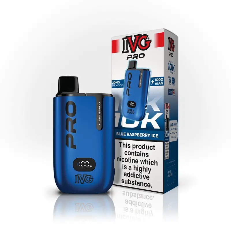 Ivg Pro Blue Raspberry Ice Starter Kit 3
