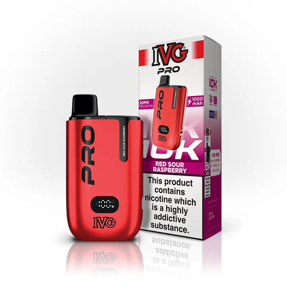 Ivg Pro Red Sour Raspberry Starter Kit 1