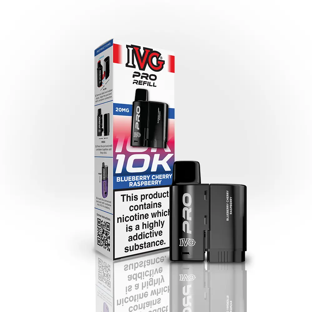 Ivg Pro Blueberry Cherry Raspberry Refill Pod 1