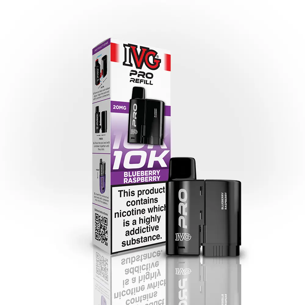 Ivg Pro Blueberry Raspberry Refill Pod 1