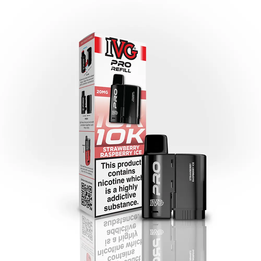 Ivg Pro Strawberry Raspberry Ice Refill Pod 1