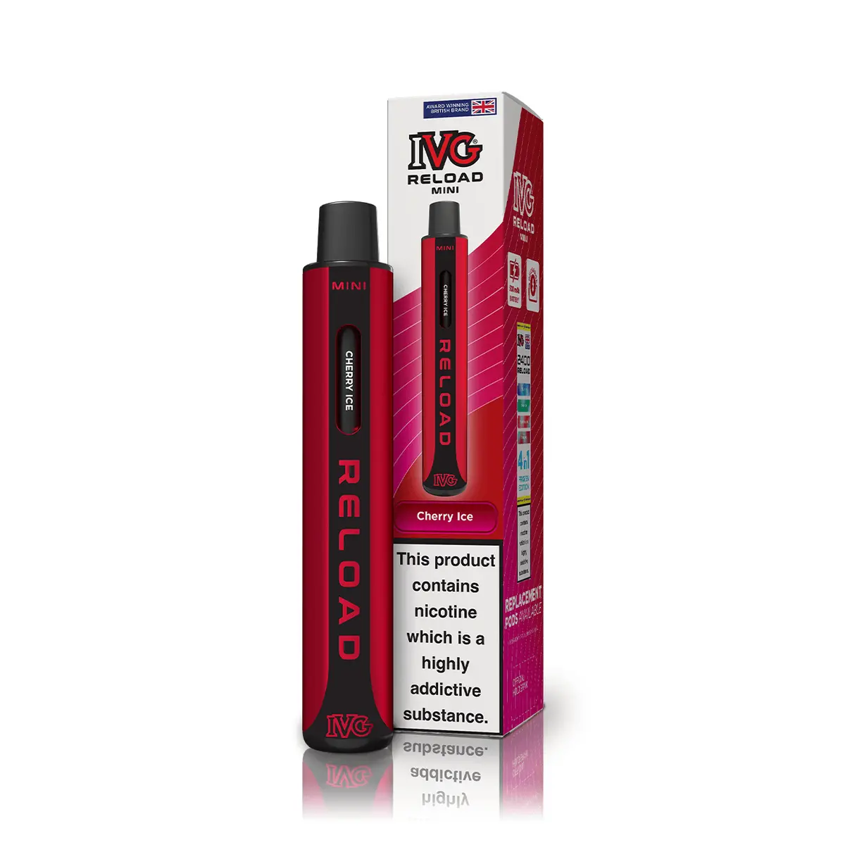 Ivg Reload Mini Cherry Ice Starter Kit 1