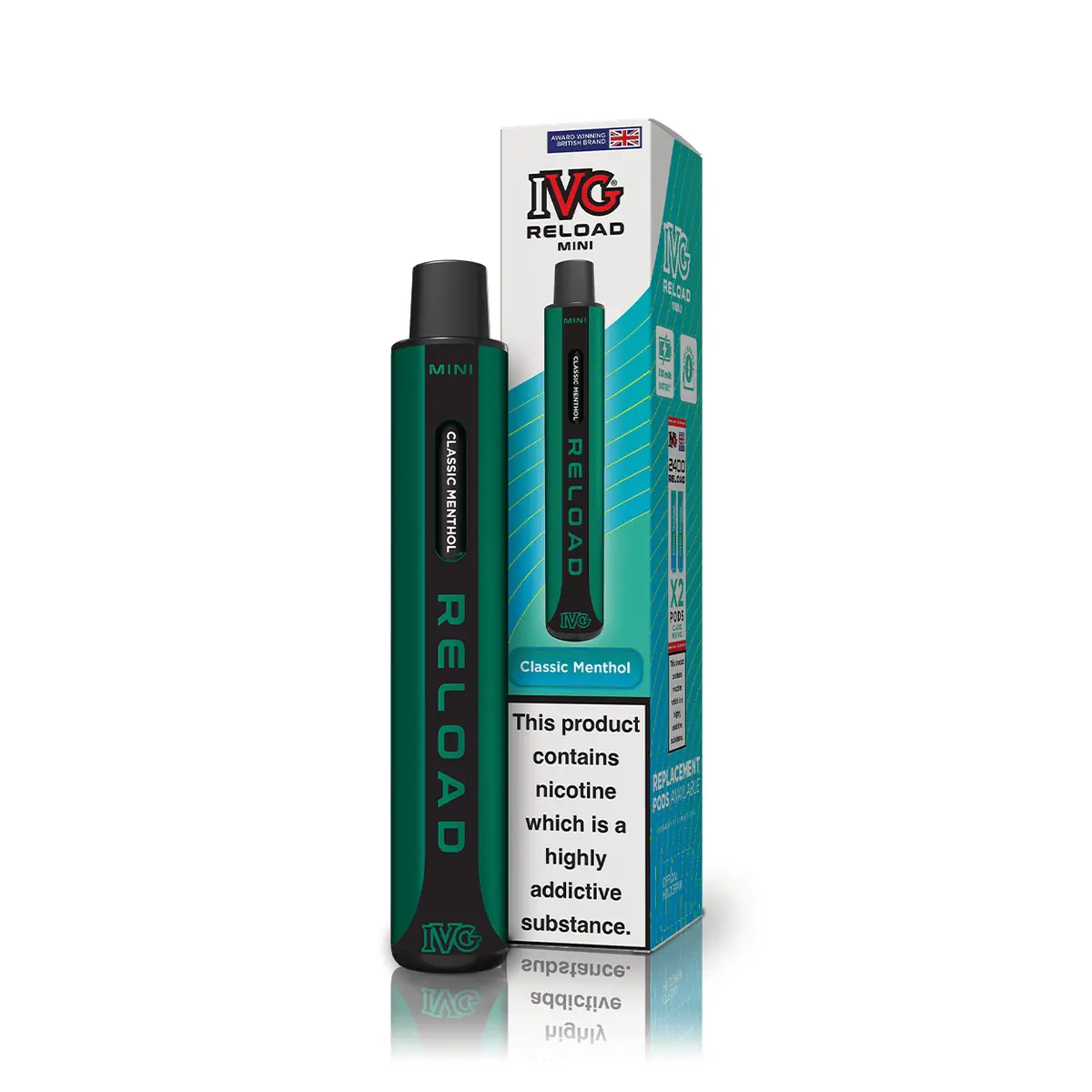 Ivg Reload Mini Classic Menthol Starter Kit 1