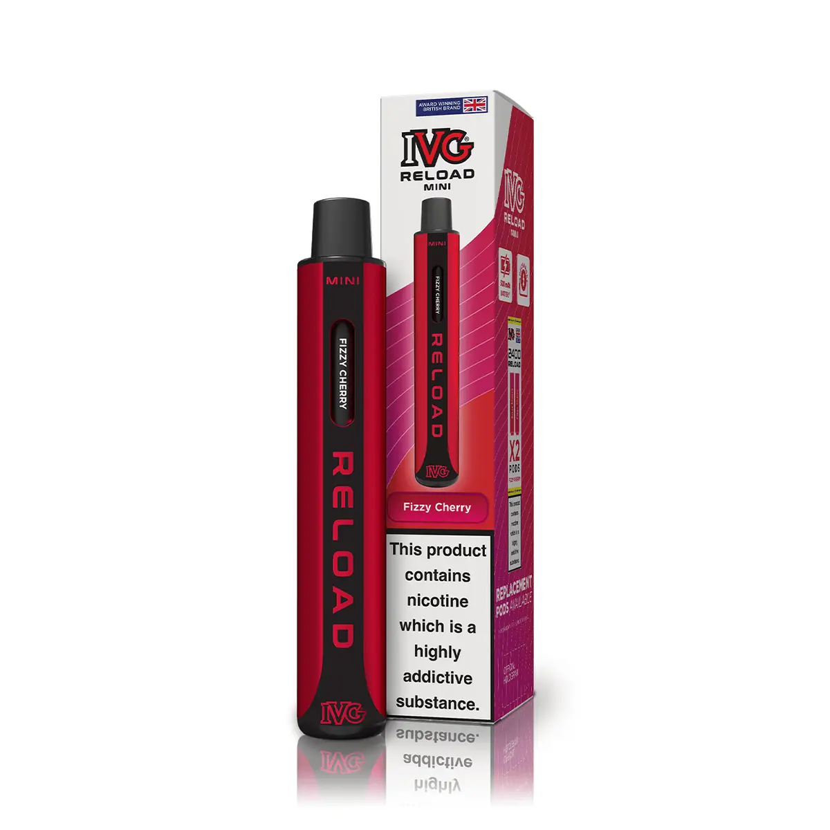 Ivg Reload Mini Fizzy Cherry Starter Kit 1