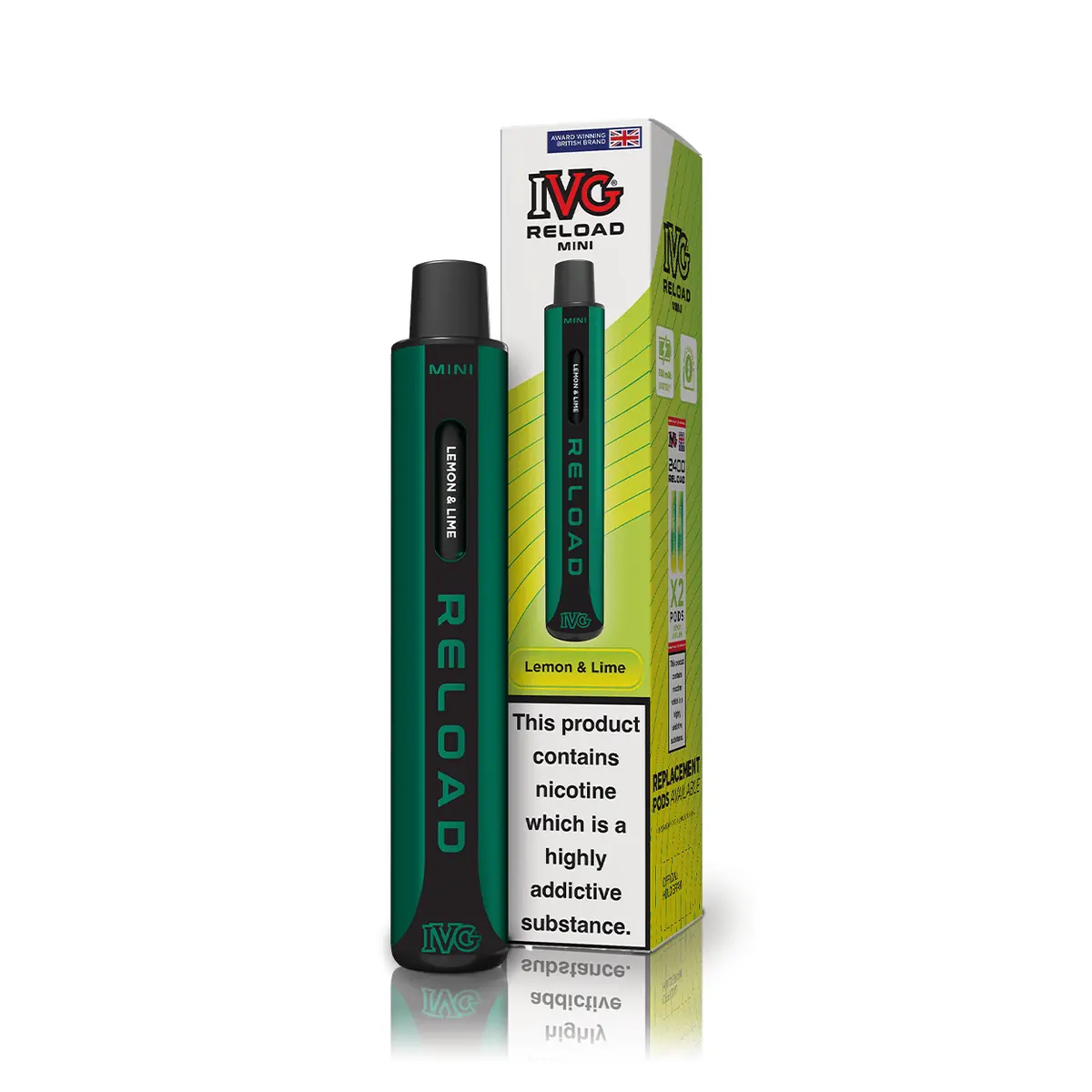 Ivg Reload Mini Lemon & Lime Starter Kit 1