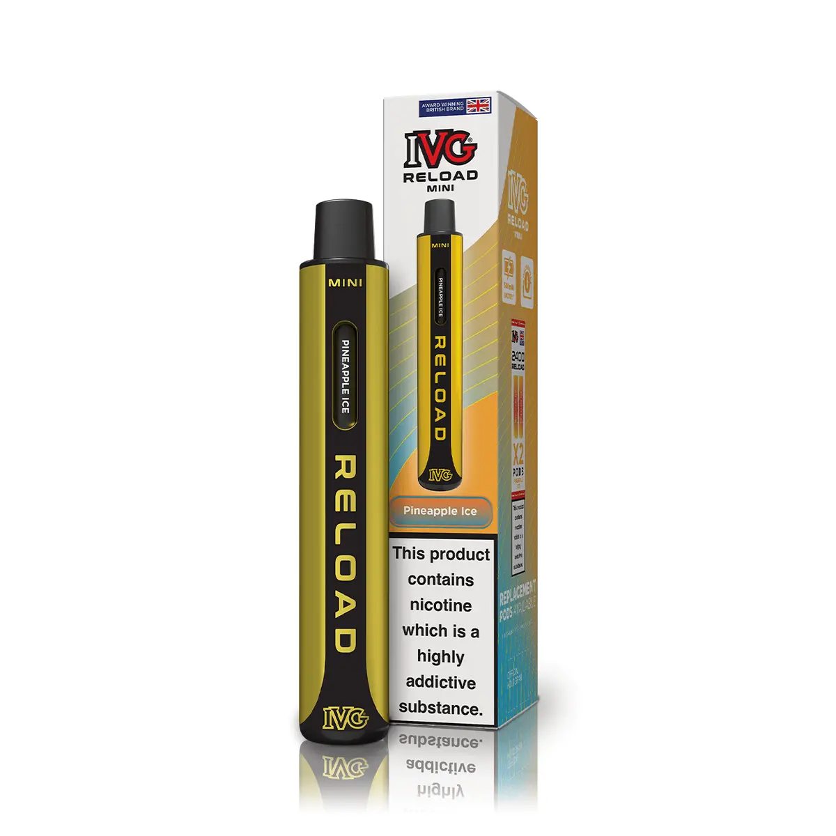 Ivg Reload Mini Pineapple Ice Starter Kit 1