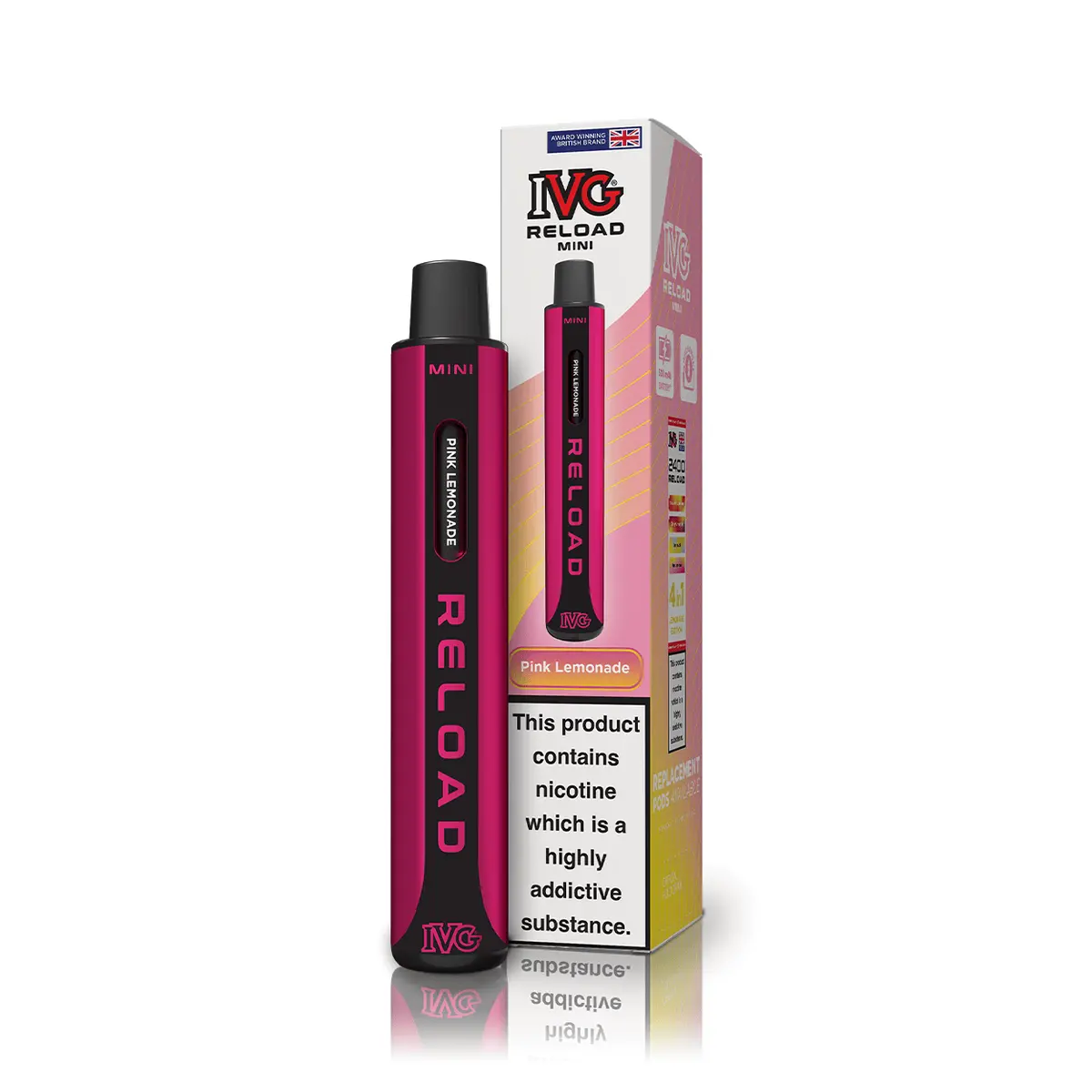 Ivg Reload Mini Pink Lemonade Starter Kit 1