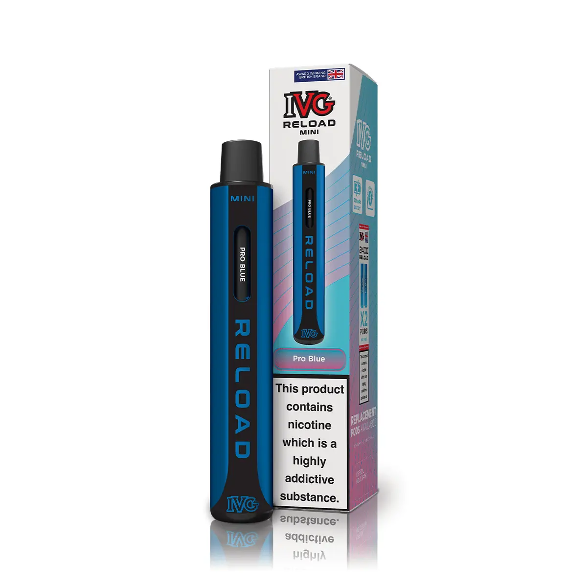 Ivg Reload Mini Pro Blue Starter Kit 1