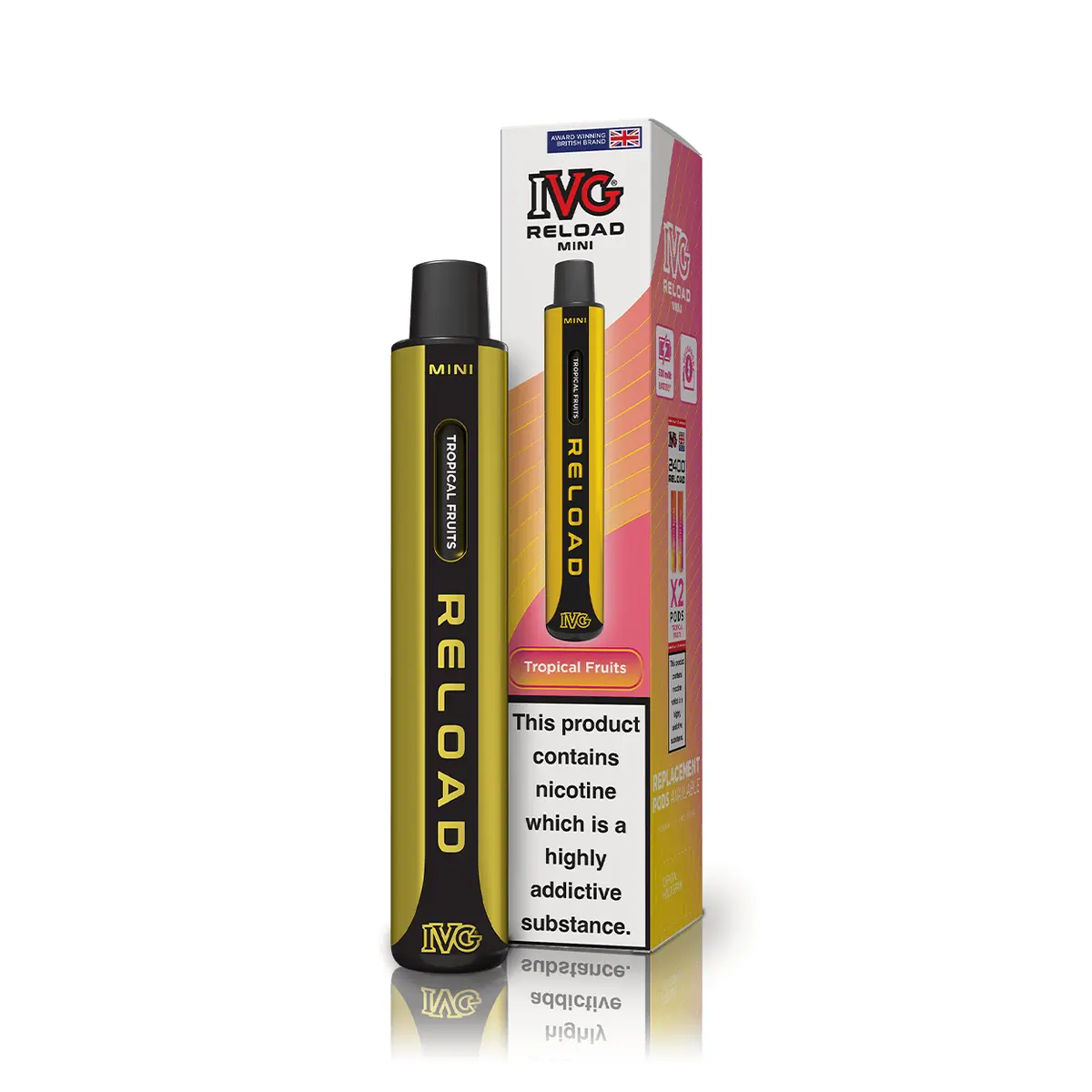 Ivg Reload Mini Tropical Fruits Starter Kit 1