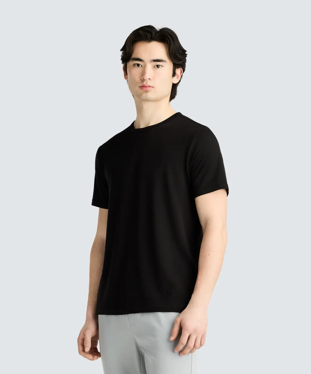 Men's Tall Merino Crew Neck T-Shirt 1